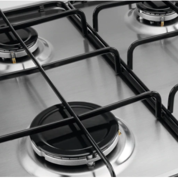 Electrolux 4 Ring Built-in Steel Gas Hob