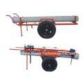 Concrete pole trailer for Electric power pole