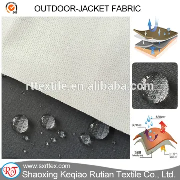 Color film bonding Pongee laminated fabric