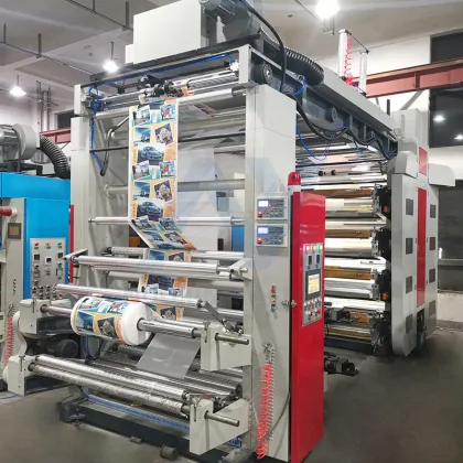 4-Color Flexographic Printers: High-Quality Plastic Film Printing Solutions