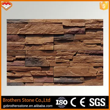 Light weight stacked stone tiles for background wall decor