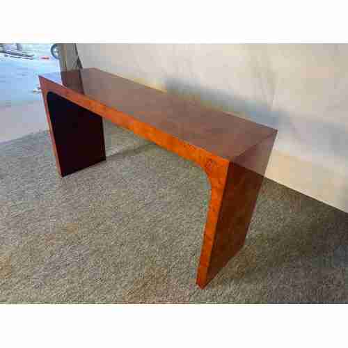 Luxury Burl Venner Console Tables for Living Room