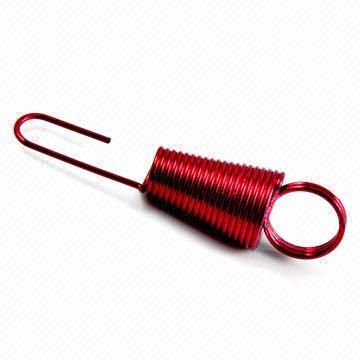 Extension Spring, stainless steel springs, color plated spring with hooks, various colors, materials