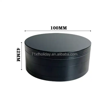OEM Custom Logo Heavy Duty 100mm 4 Inch 4 Layer Tobacco Herb Grinder