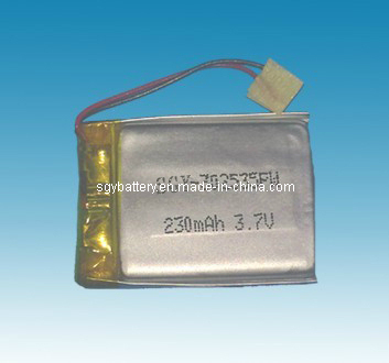 Lp302535 230mAh 3.7V Rechargeable Li-Polymer Battery