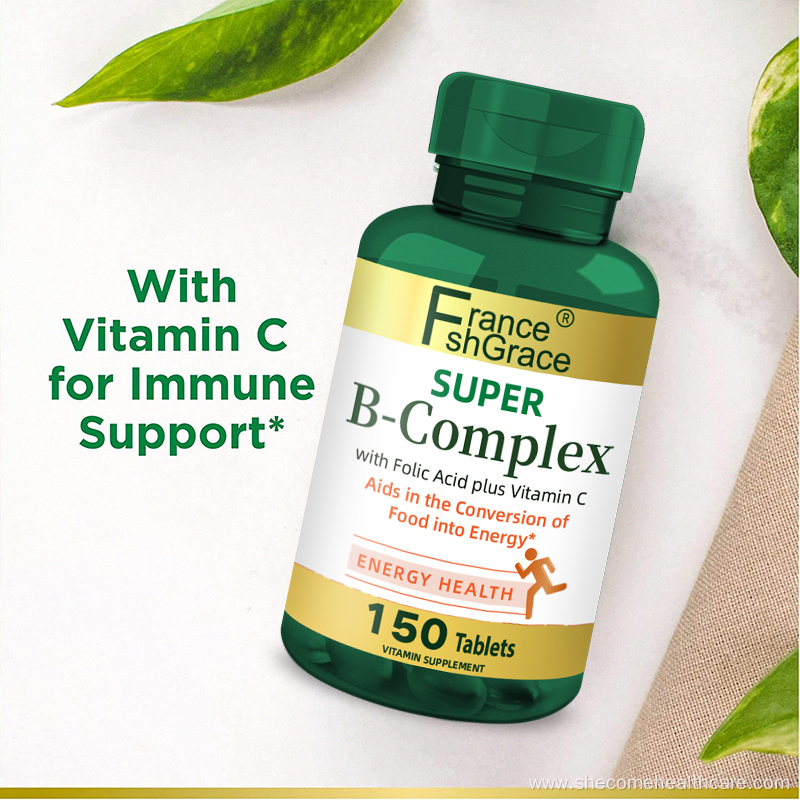 SuperB Complex with VitaminC Folic Acid Complex tablets