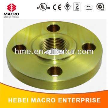 Yellow Painting Carbon Steel Flanges- 150/300 Lbs