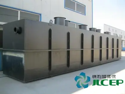 Buried integrated sewage treatment equipment