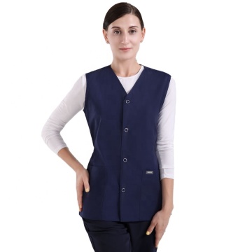 2023 New Wholesale Women's Knit Scrubs Jackets & Vest