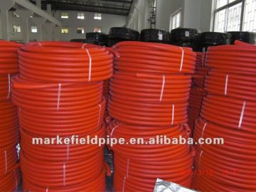 Red Insulated pex-al-pex pipe