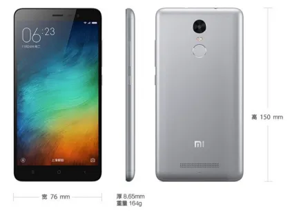 Original Multilanguage Xiaomi RedMi Note3 Pro / Hongmi Note 3 Pro/RedMi Note 3 pro