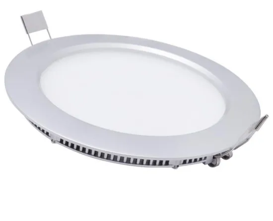 Ultra Thin 1500 Lm Epistar Round 18w Led Panel Lighting For Home , D240mm * 15mm