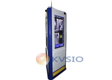 Anti-vandalism Water-proof 3 Sides Interactive Touch Screen Outdoor Kiosk