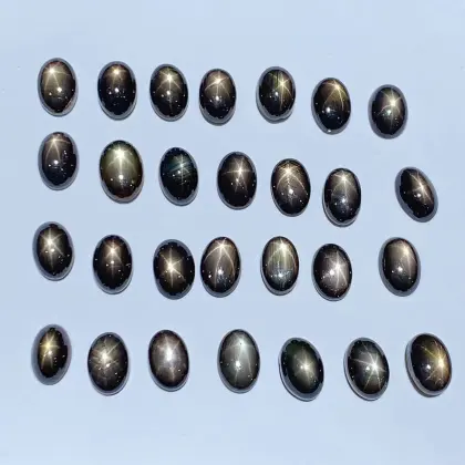 Natural Black Star Sapphire Stones prices wholesale