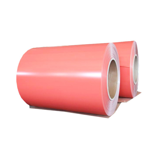 Pink Color PVDF Color Coated Aluminum Coil