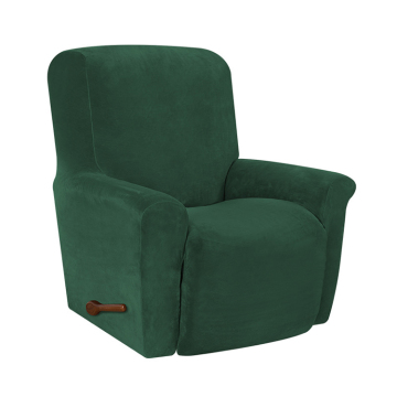 4-Piece Striped Recline Sofa Cover for Single-Seat Sofa