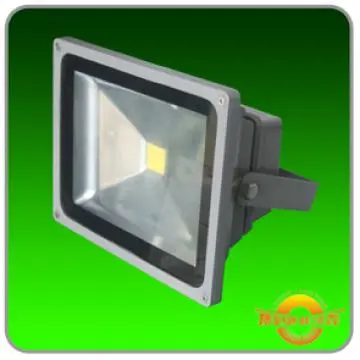 High Power 50W LED Floodlight Grey Outlook