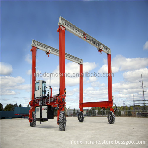 CE GOST ISO Certified Rubber Tire Gantry Cranes for China Container Terminals