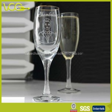 Golden Rimed Champagne Glass (SC014)