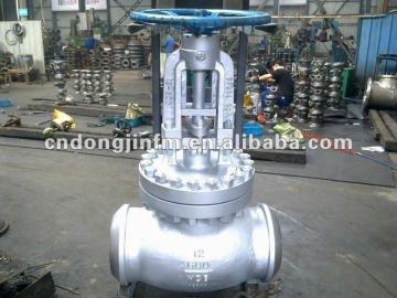 High temperature globe valve