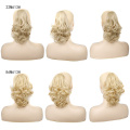 12" Claw Hair Extensions Short Curly Ponytail Clip in Ponytail Extension