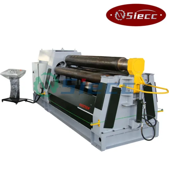 CNC Pipe Bending Machine: 4 Roller Steel Plate Rolling Machine for Sheet Metal
