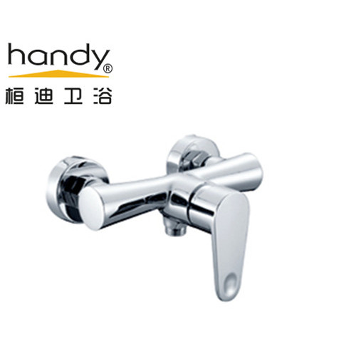 Chrome Plated Wall-mounted Rain Shower Mixer