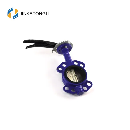 JKTLWD015 double eccentricity ductile iron air butterfly valve