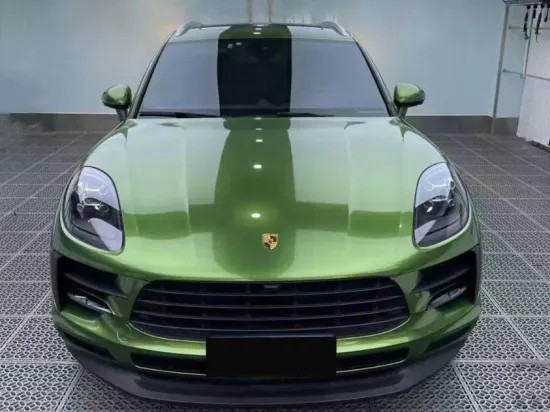 Metal Paint metallic gloss mamba green car wrap vinyl