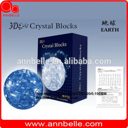 DIY creative crystal jigsaw puzzle diy toys for kid