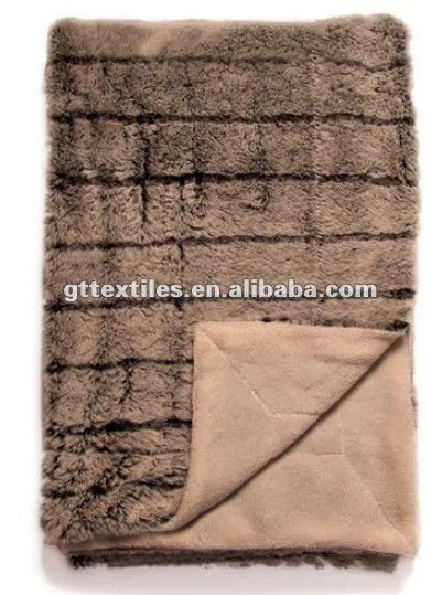 Plaid Rayura Blanket