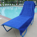 cotton terry cloth beach towel chair cover