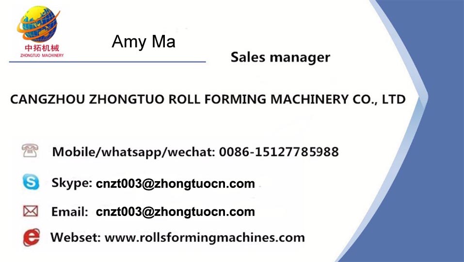 Light Gauge Steel Roll Forming Machine