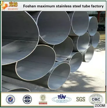 Building materials welded stainless steel pipe 304 316 tube