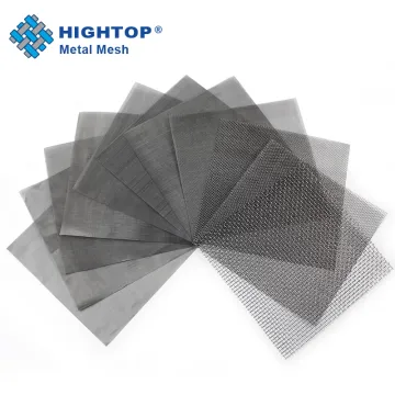Titanium Filter Screen: 60-150 Mesh, 100-120 Micron Woven Wire Mesh