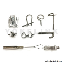 Clemă de sârmă de ancorare și cârlig de tragere