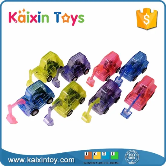 10259207 Multi-color Transparent Mini Pull Back Car