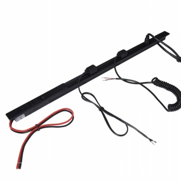 Built-in Power Rail Wooded Shelf Light System with Under Cabinet LED Accessories for Shops
