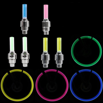 Bike LED Lights and Tire Valve Caps: Bicycle and Motorcycle Accessories