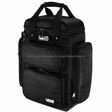 DJ Bag, Made of High-quality 840D Polyester, Thick Foam Padded