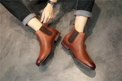 MEN'S LUXURY LEATHER BOOTS