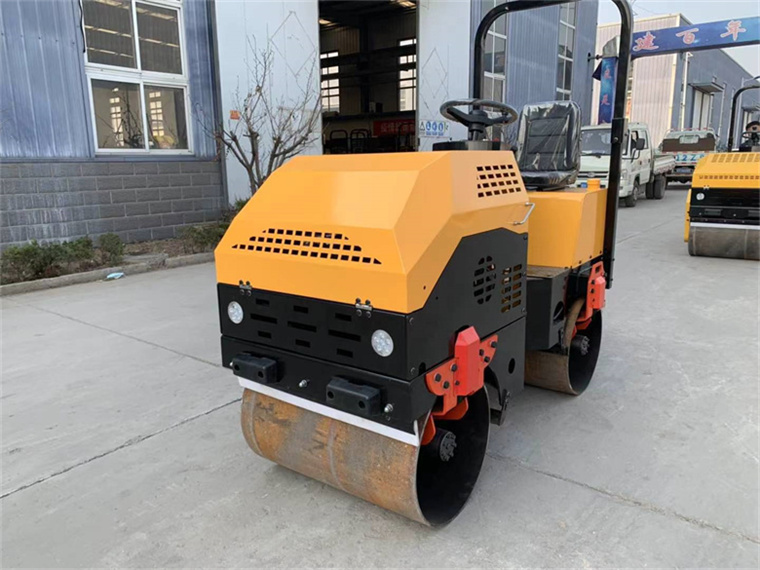 high quality 3ton vibratory double drum roller roller