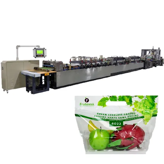 High Quality Manufacturers Directly Supply Mylar Bag Making Machine for Zipper and Stand-Up Bags
