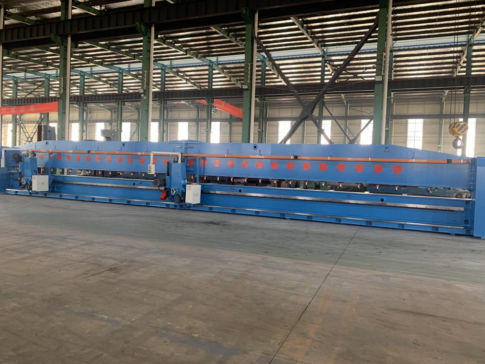 Automatic steel plate edge milling machine