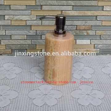 brown jade soap dispenser