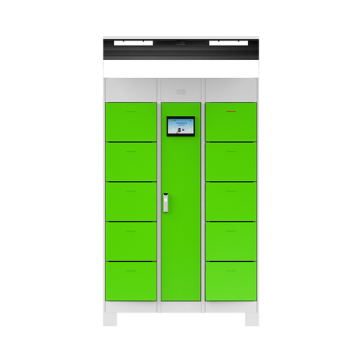 10 warehouse shared electric car flushing cabinet