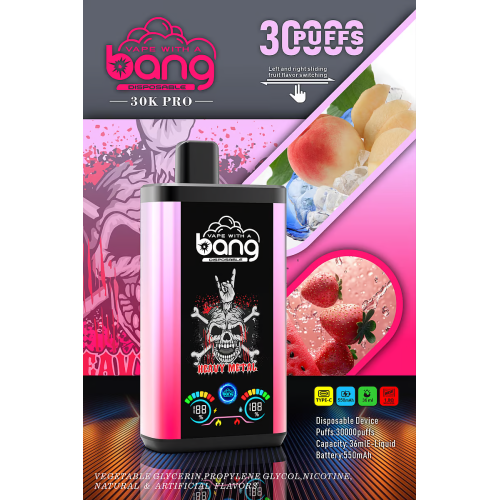 Bang 30K PRO Newest Dual Flavor Disposable Vape