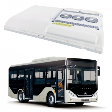 24V Portable AC Unit - RGFROST Split Rooftop A/C for School Buses (R407c, 1-Year Warranty)