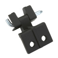 Black Powder Zinc Alloy Cabinet Concealed Hinge