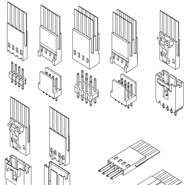 2.54mm Wire To Board Connector Socket